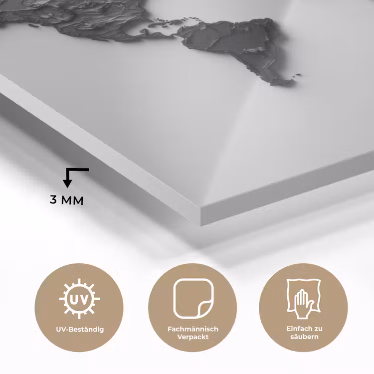 Wereldkaart - Structuur - Zwart plexiglas 5mm klein -wsfeer2_DE