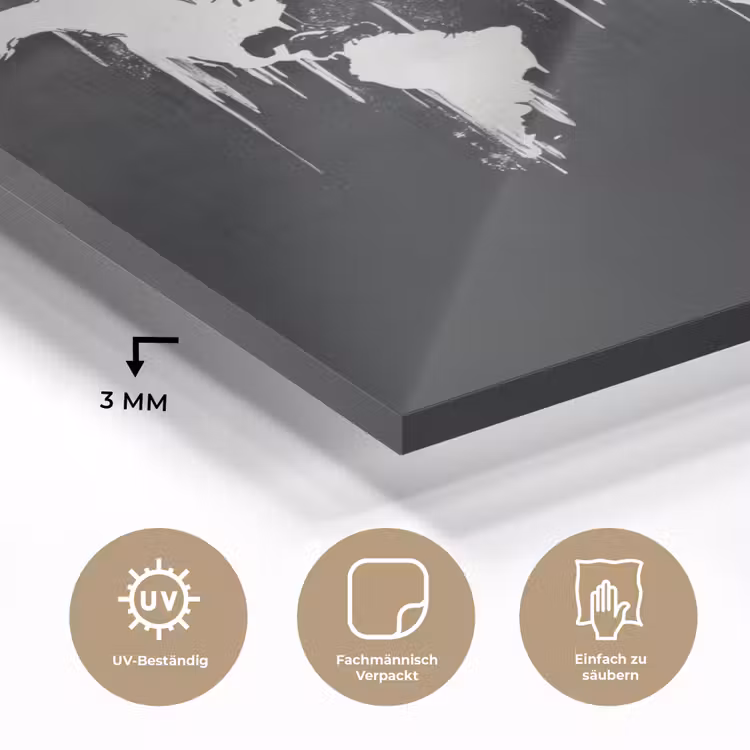 Wereldkaart - Inkt - Wit plexiglas 5mm klein -wsfeer2_DE