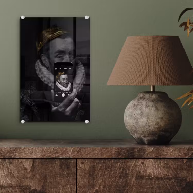 Willem van Oranje - Adriaen Thomasz - Smartphone plexiglas 5mm klein -sfeer3