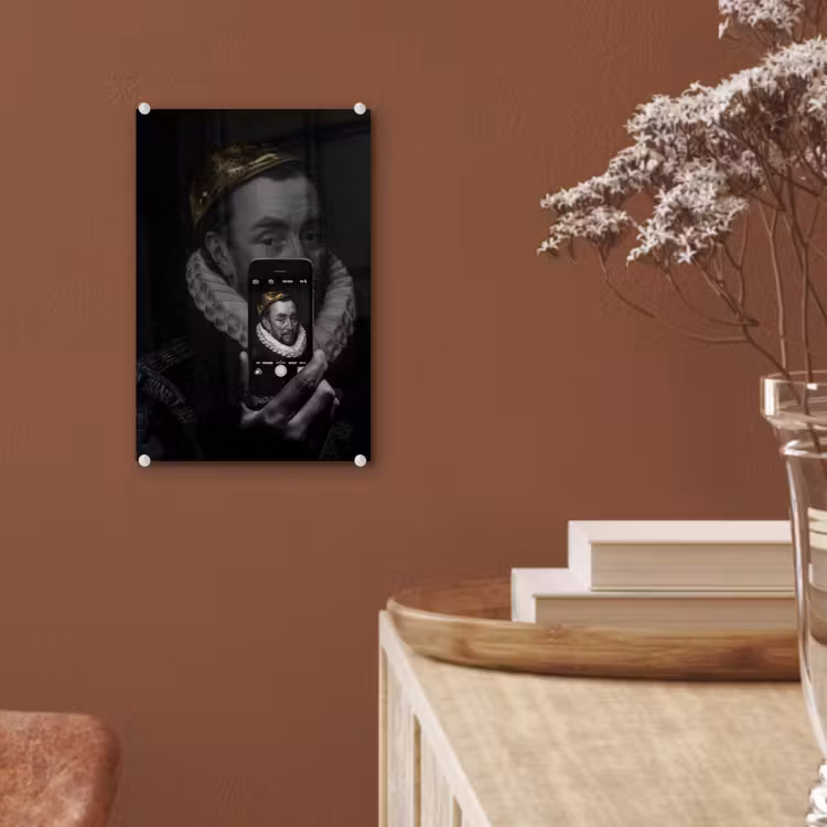 Willem van Oranje - Adriaen Thomasz - Smartphone plexiglas 5mm klein -sfeer5