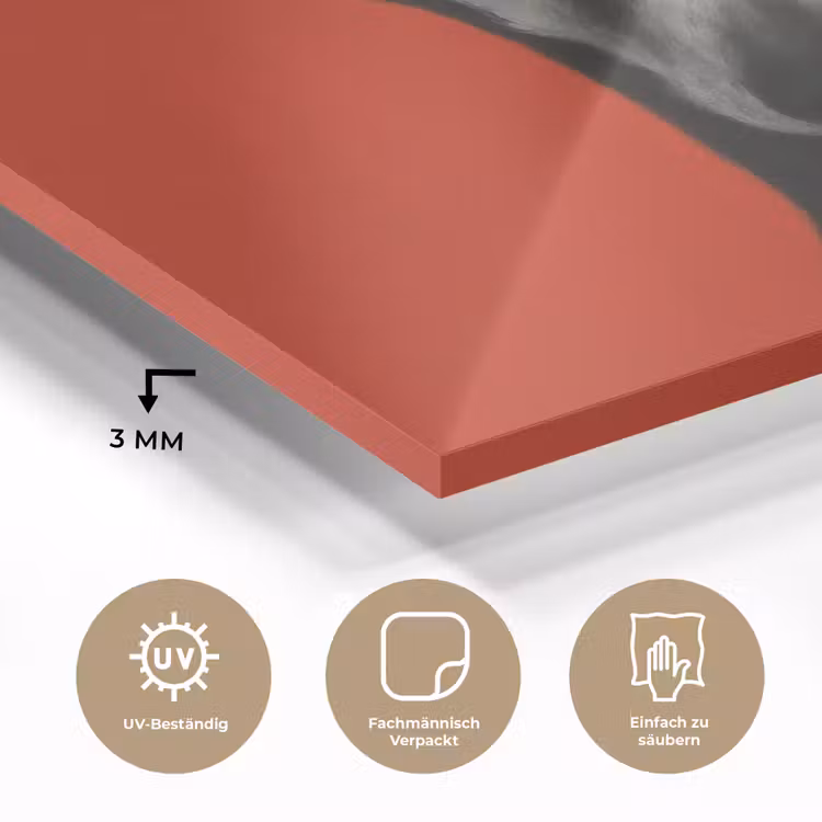 Windhond - Minimalistisch - Rood plexiglas 5mm klein -wsfeer2_DE