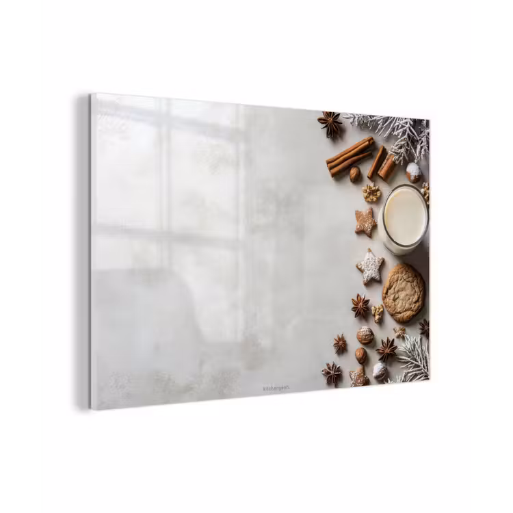 Winter - Kerst - Specerijen - Wit plexiglas 5mm klein -zzzproduct_nieuw
