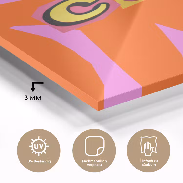 Zebraprint - Grafisch - COOL - Oranje plexiglas 5mm klein -wsfeer2_DE