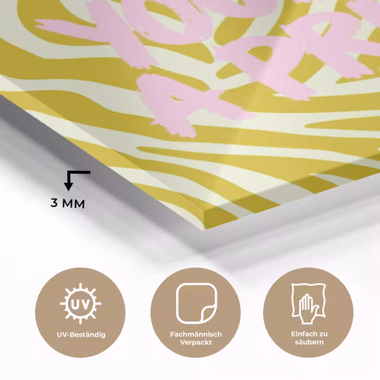 Zebraprint - Priority - Roze plexiglas 5mm klein -wsfeer2_DE