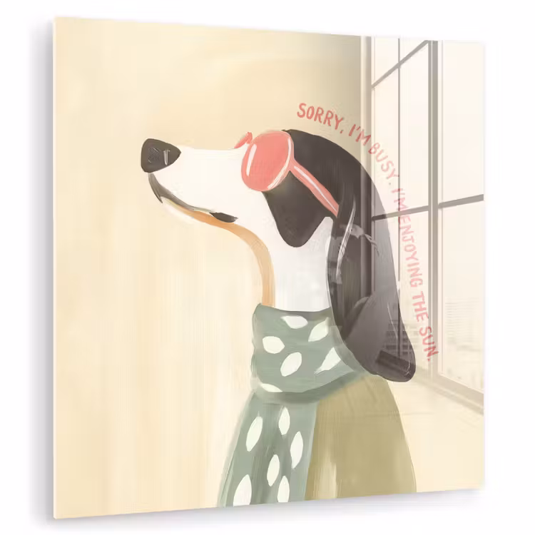 Quote - Hond - Zonnebril plexiglas 5mm klein -zzzproduct_nieuw