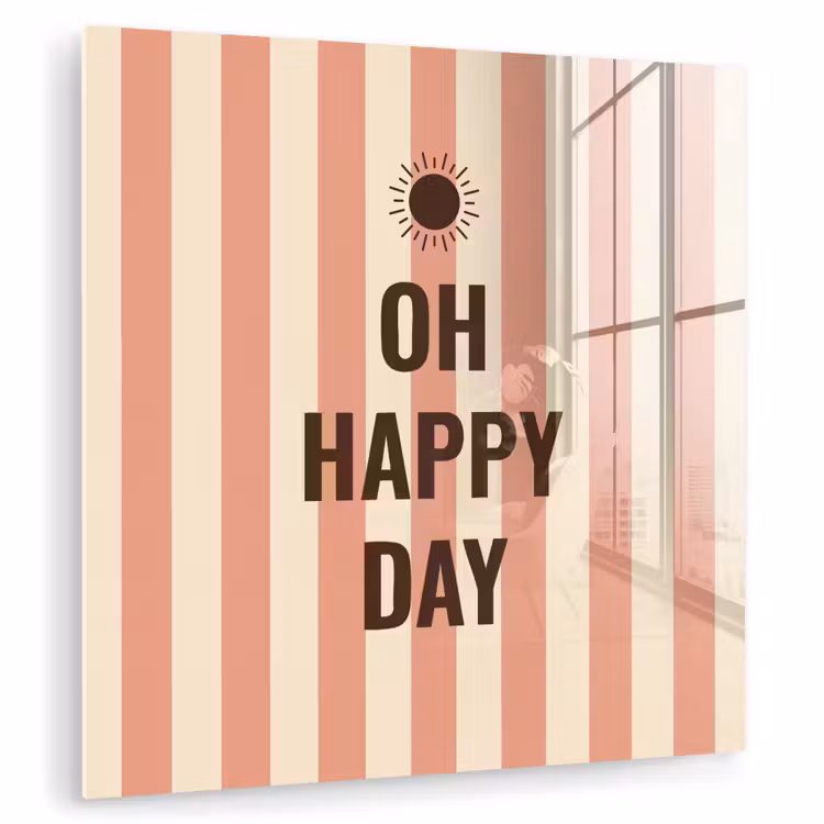 Quote - Zomer - Strepen plexiglas 5mm klein -zzzproduct_nieuw