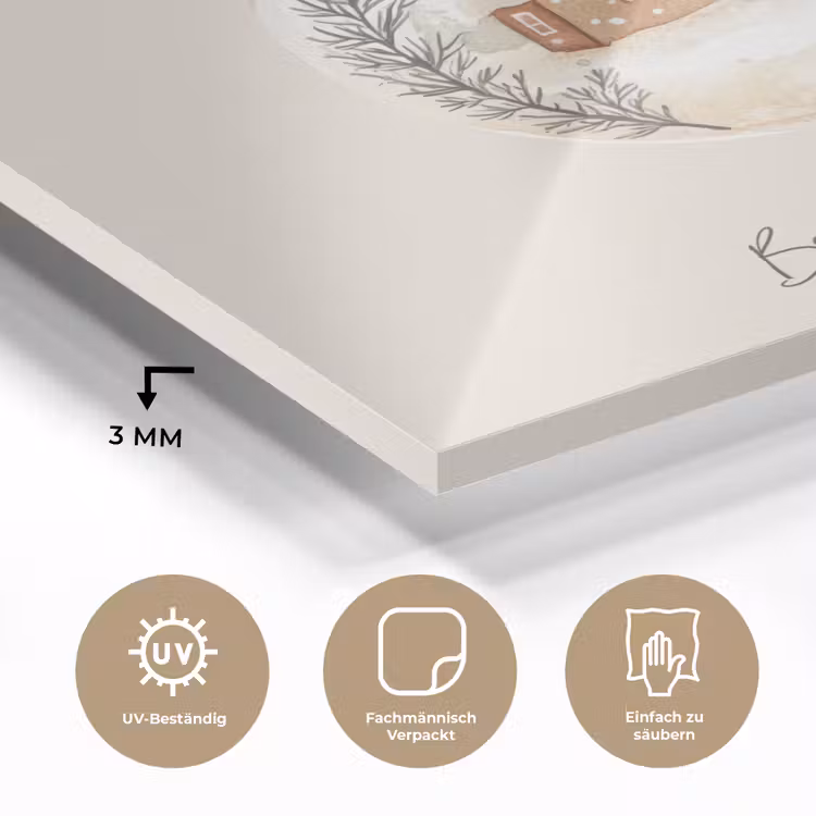 Quote - Winter - Kerst - Beige - Kerstbal plexiglas 5mm klein -wsfeer2_DE