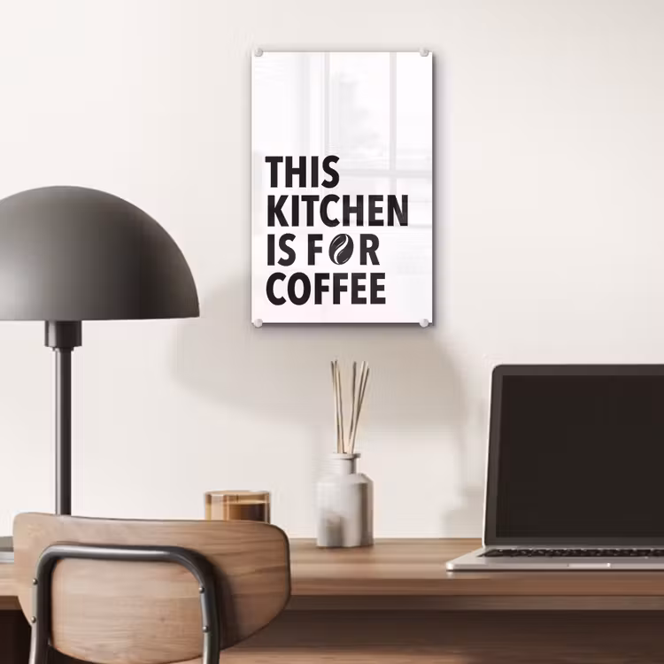 Quotes  - Koffie - Bonen - Modern plexiglas 5mm klein -sfeer6