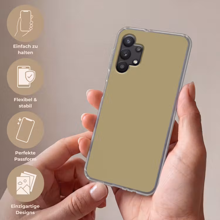 Antique - Moss - Groen Telefoonhoesje Samsung Galaxy A32 5G klein 346 -sfeer3_DE