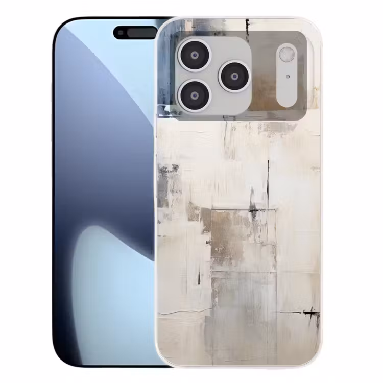 Aquarel - Abstract - Kunst Telefoonhoesje iPhone 17 Pro klein -3d