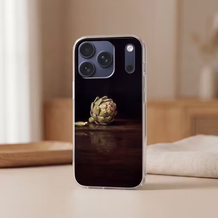 Handyhülle - Artischocke – Essen – Klassisch - Artichok - Eten - Klassiek Telefoonhoesje iPhone 17 Pro klein