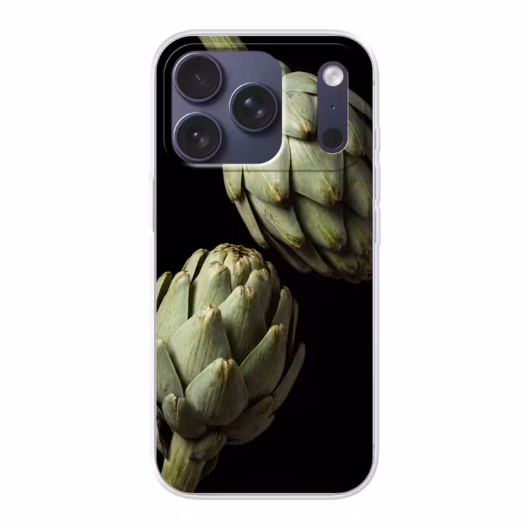 Handyhülle - Artischocke – Grün – Essen - Artisjok - Groen - Eten Telefoonhoesje iPhone 17 Pro klein