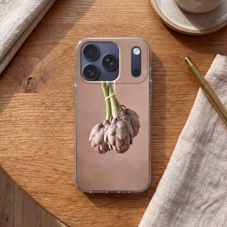 Handyhülle - Artischocken – Hängend – Gemüse - Artisjokken - Hangend - Groenten Telefoonhoesje iPhone 17 Pro klein