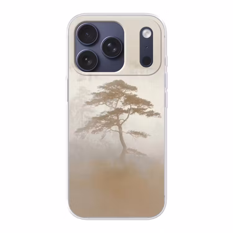 Boom - Oosterse stijl - Landschap Telefoonhoesje iPhone 17 Pro klein -3d