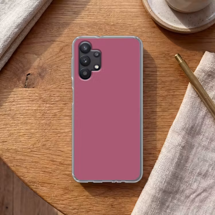 Berry - Roze -Pink Telefoonhoesje Samsung Galaxy A32 5G klein 346 -sfeer1