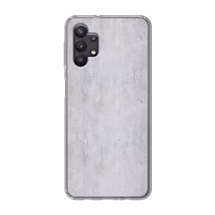 Beton - Textuur - Achtergrond - Grijs - Industrieel Telefoonhoesje Samsung Galaxy A32 5G klein -3d
