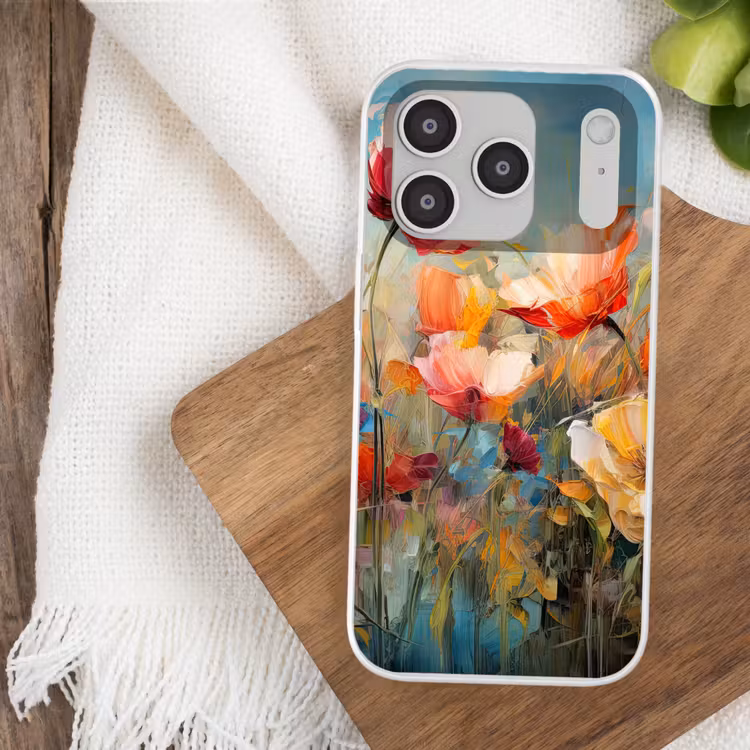 Bloemen - Watercolor - Kunst - Botanisch - Natuur Telefoonhoesje iPhone 17 Pro klein -sfeer1