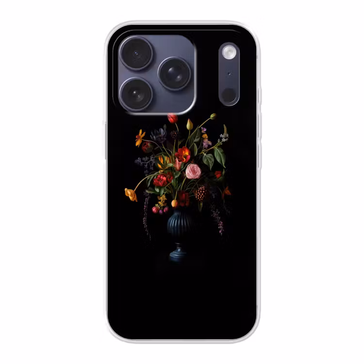 Bloemen - Bessen - Klassiek Telefoonhoesje iPhone 17 Pro klein -3d