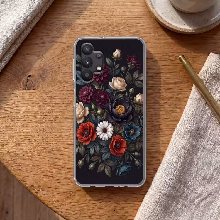 Bloemen - Boeket - Natuur - Klassiek - Weelderig Telefoonhoesje Samsung Galaxy A32 5G klein -sfeer1