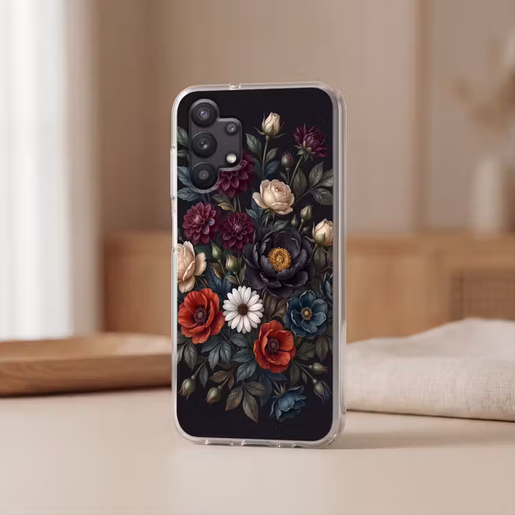Bloemen - Boeket - Natuur - Klassiek - Weelderig Telefoonhoesje Samsung Galaxy A32 5G klein -sfeer2
