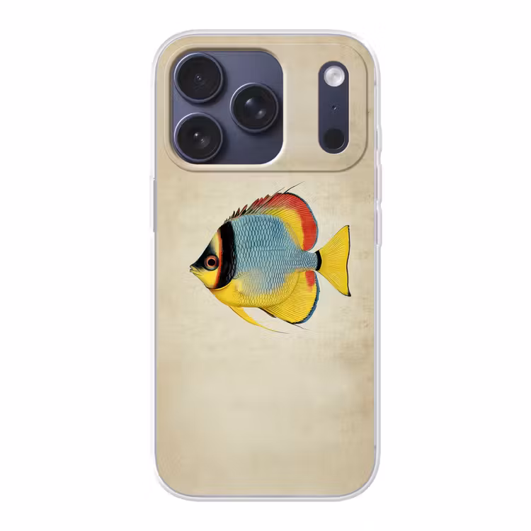 Kleurrijk - Vis - Schubben - Illustratie Telefoonhoesje iPhone 17 Pro klein -3d