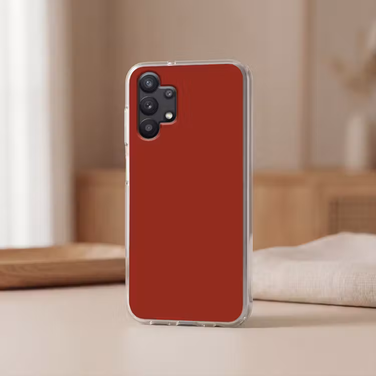 Burnt - Copper - Rood Telefoonhoesje Samsung Galaxy A32 5G klein 346 -sfeer2
