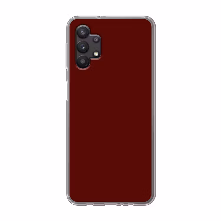 Burnt - Mahogany - Rood Telefoonhoesje Samsung Galaxy A32 5G klein 346 -3d