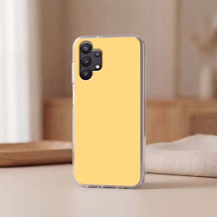 Butter - Geel - Yellow Telefoonhoesje Samsung Galaxy A32 5G klein 346 -sfeer2