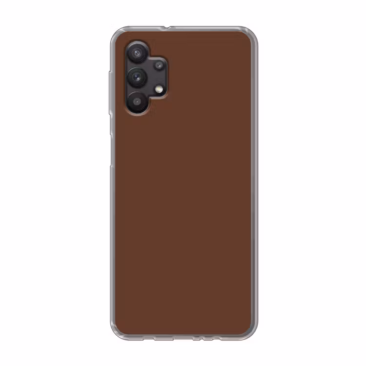 Deep - Clay - Brown - Bruin Telefoonhoesje Samsung Galaxy A32 5G klein 346 -3d