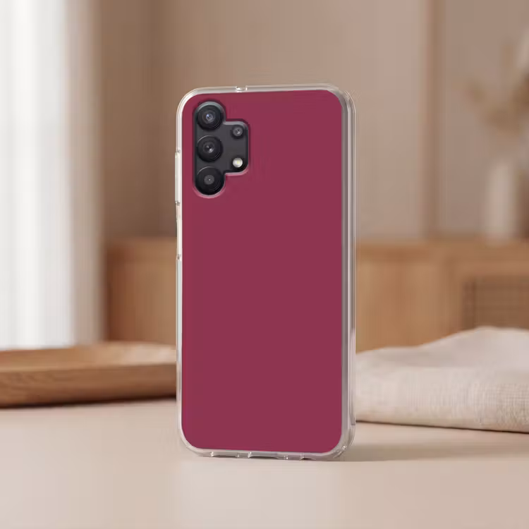 Deep - Rasberry - Rood Telefoonhoesje Samsung Galaxy A32 5G klein 346 -sfeer2