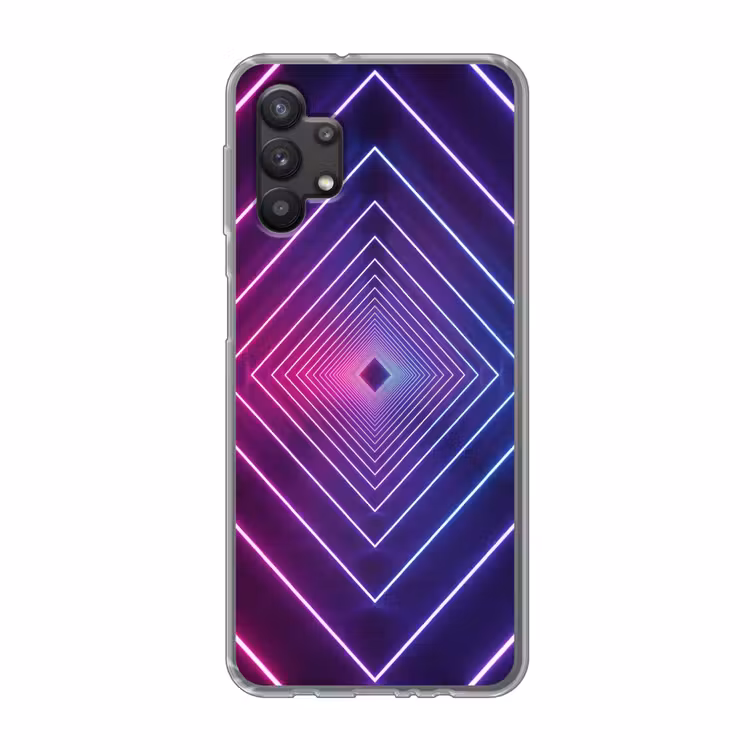 Driedimensionaal - Tunnel - Ruimte Telefoonhoesje Samsung Galaxy A32 5G klein -3d