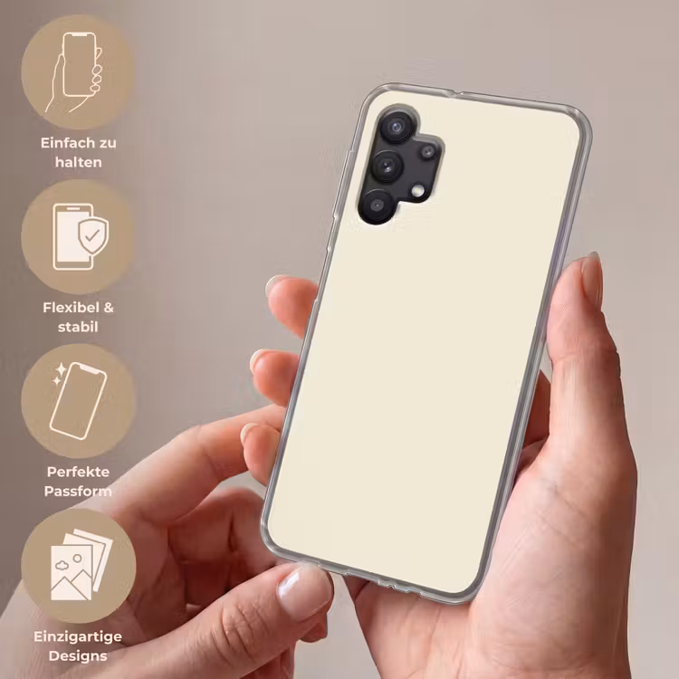 Drop - Delay - Nude Telefoonhoesje Samsung Galaxy A32 5G klein 346 -sfeer3_DE