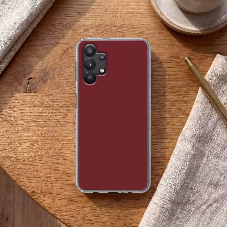 Dark - Garnet - Rood Telefoonhoesje Samsung Galaxy A32 5G klein 346 -sfeer1