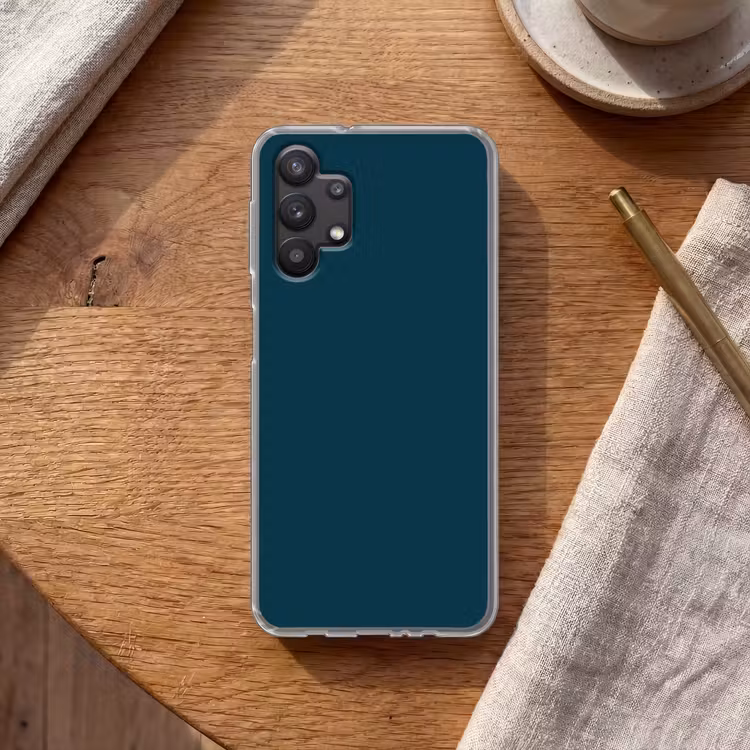 Dark - Indigo - Blauw Telefoonhoesje Samsung Galaxy A32 5G klein 346 -sfeer1