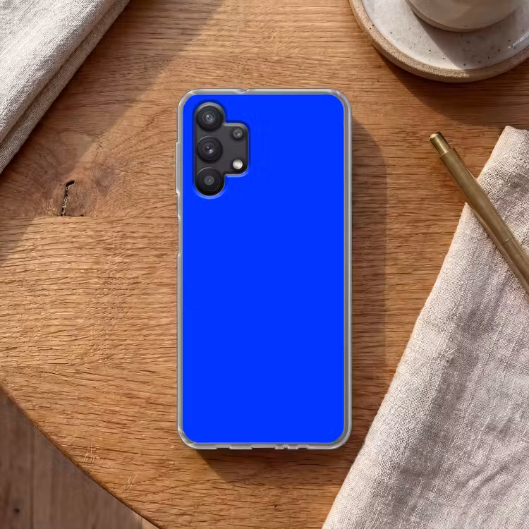 Electric - Blue - Blauw Telefoonhoesje Samsung Galaxy A32 5G klein 346 -sfeer1