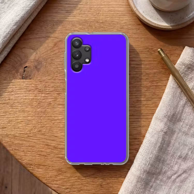 Electric - Indigo - Paars Telefoonhoesje Samsung Galaxy A32 5G klein 346 -sfeer1
