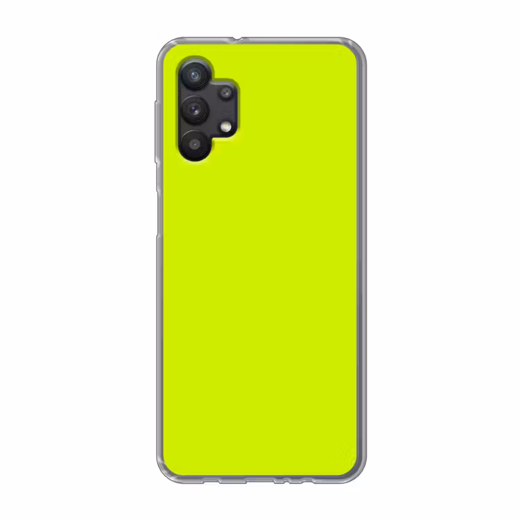 Electric - Lemon - Geel Telefoonhoesje Samsung Galaxy A32 5G klein 346 -3d