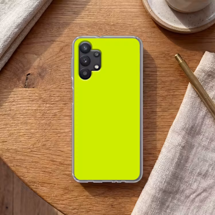 Electric - Lemon - Geel Telefoonhoesje Samsung Galaxy A32 5G klein 346 -sfeer1