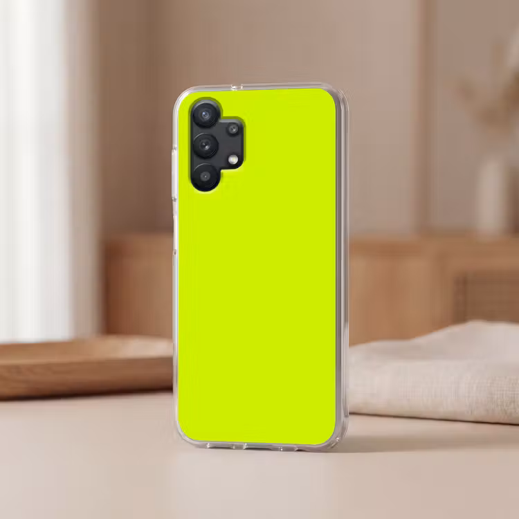 Electric - Lemon - Geel Telefoonhoesje Samsung Galaxy A32 5G klein 346 -sfeer2