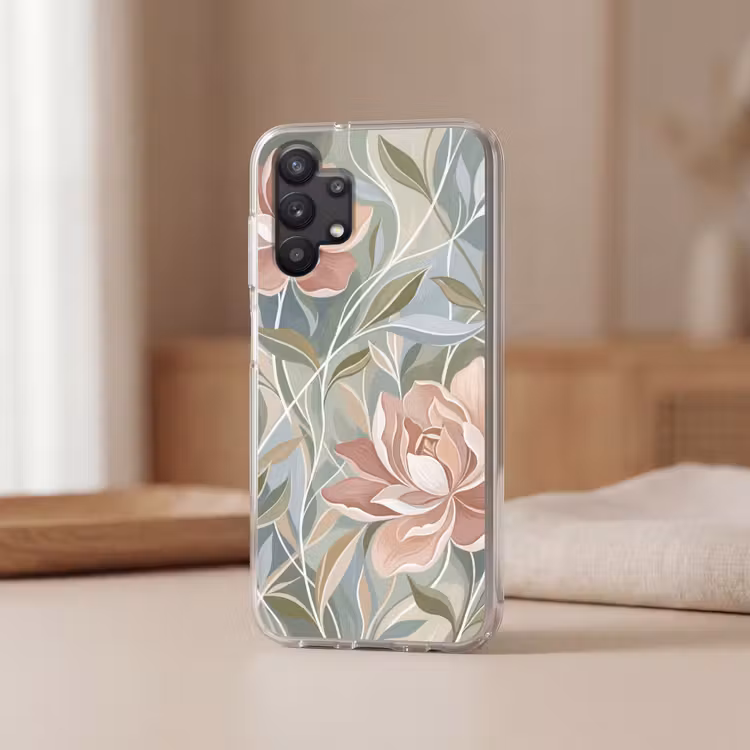Elegant - Romantiek - Roze Telefoonhoesje Samsung Galaxy A32 5G klein -sfeer2