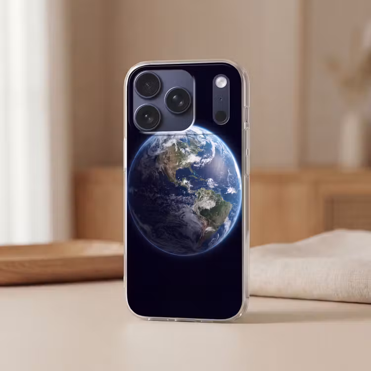 Handyhülle - Erde – Weltraum – Kosmos - Aarde - Ruimte - Kosmos Telefoonhoesje iPhone 17 Pro klein