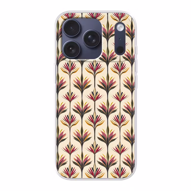 Waaier - Motief - Kleurrijk Telefoonhoesje iPhone 17 Pro klein 878 -3d