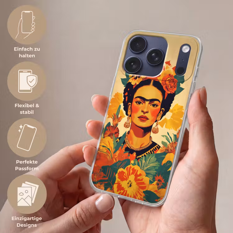 Vrouwelijk - Bloemen - Sieraden Telefoonhoesje iPhone 17 Pro klein -sfeer3_DE
