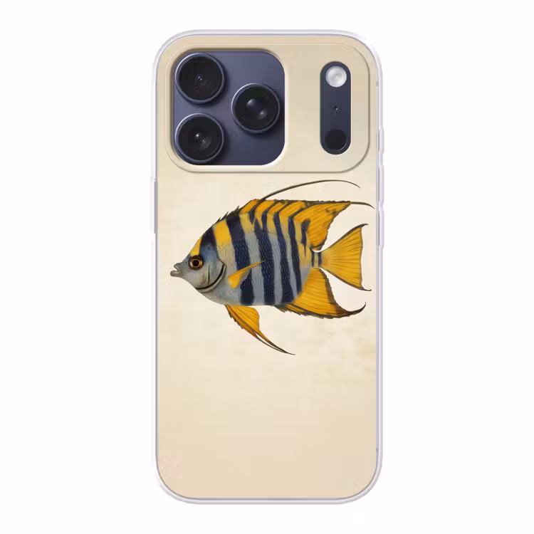 Vis - Sierlijk - Vinnen - Illustratie Telefoonhoesje iPhone 17 Pro klein -3d