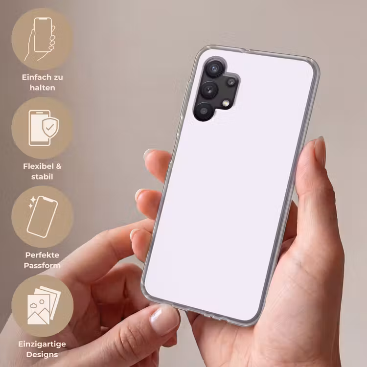 Lilac - Luxe - Paars Telefoonhoesje Samsung Galaxy A32 5G klein 346 -sfeer3_DE