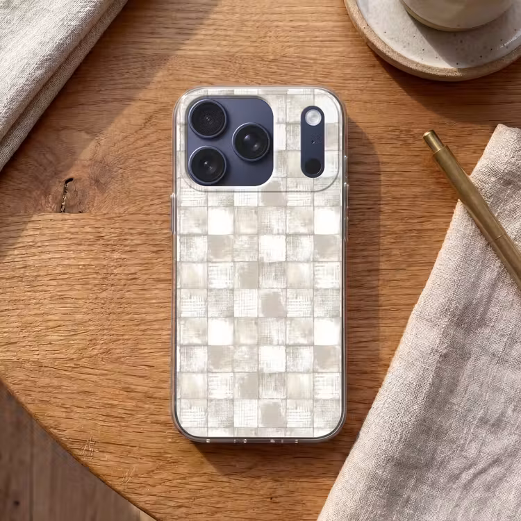 Tegel - Patroon - Verweerd Telefoonhoesje iPhone 17 Pro klein 878 -sfeer1