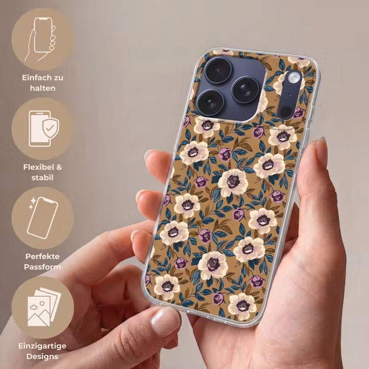 Floraal - Stilleven - Kleurrijk Telefoonhoesje iPhone 17 Pro klein 878 -sfeer3_DE