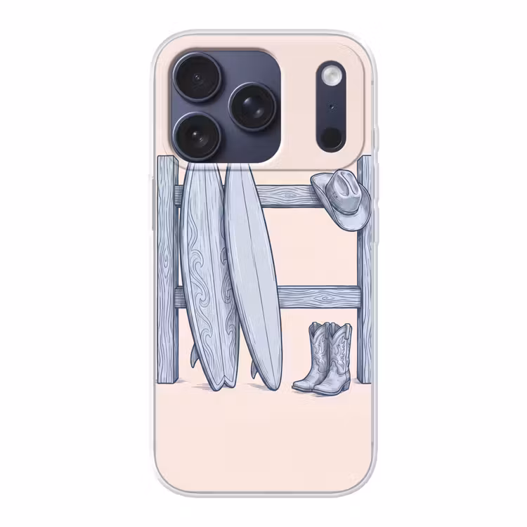 Recreatie - Kleding - Avontuur - Illustratie - Zomer Telefoonhoesje iPhone 17 Pro klein -3d