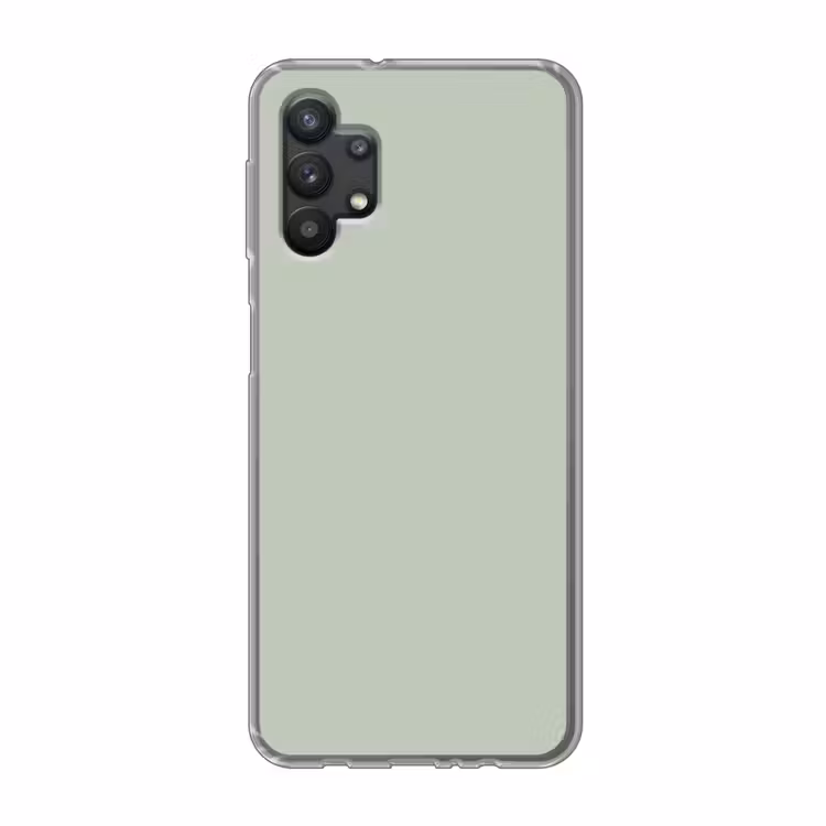 Frosted - Mint - Groen Telefoonhoesje Samsung Galaxy A32 5G klein 346 -3d