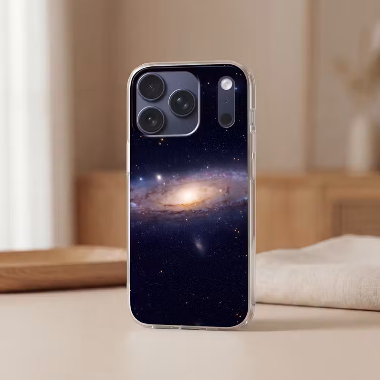 Handyhülle - Galaxie – Weltraum – Kosmos - Sterrenstelsel - Ruimte - Kosmos Telefoonhoesje iPhone 17 Pro klein